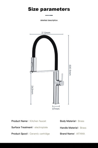 Angelyn - Magnetic Dual Function Single Handle Hot/Cold Tap