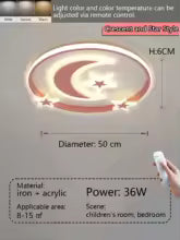 Reya - Children's Room Crown Bedroom LED Ceiling Light