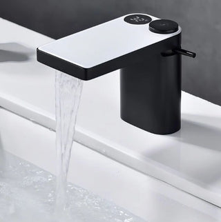Markita - LED Display Black & White Smart Basin Tap