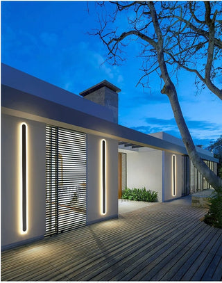 Collin - Rounded Rectangle Long Wall Light Bar