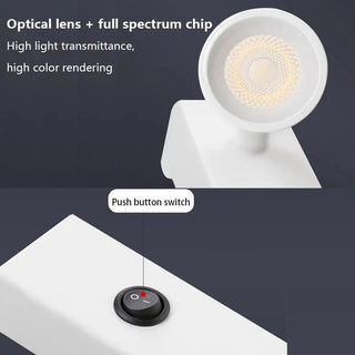 Rendon - Adjustable Skinny Modern Strip LED Reading Wall Light