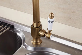 Julien - Antique Single Cold Water Kitchen Sink Tap
