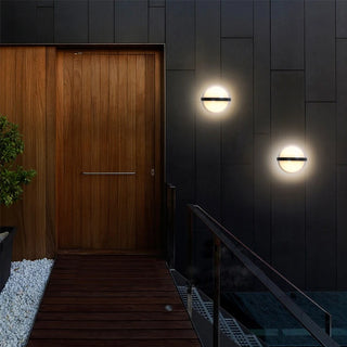 Leoline - Modern 10W Round/Rectangular LED Outdoor Wall Light