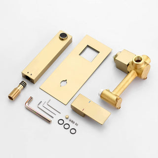 Nicklas - Modern Single Handle Wall Mounted Basin Tap