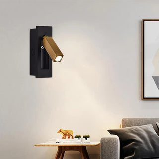 Magaly - Modern Rotating LED Wall Rectangle Reading Wall Light