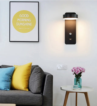 Dorie - LED Wall Reading Light With USB Charger