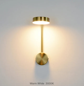 Katheryn - Gold Round Adjustable Wall Light
