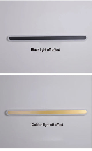 Collin - Rounded Rectangle Long Wall Light Bar