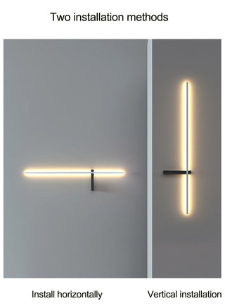 Hazy - Modern Outdoor Wall Light Bar Waterproof IP54