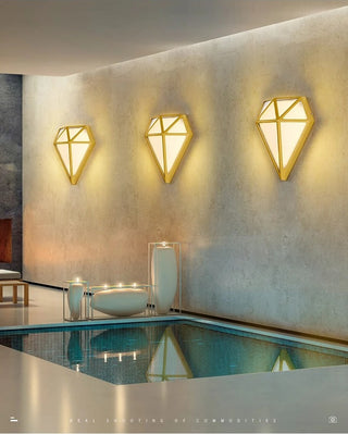 Wallach - Diamond Outdoor Waterproof Wall Light