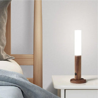 Denise - Detachable Sensor On/Off Reachable Wood Wall Light