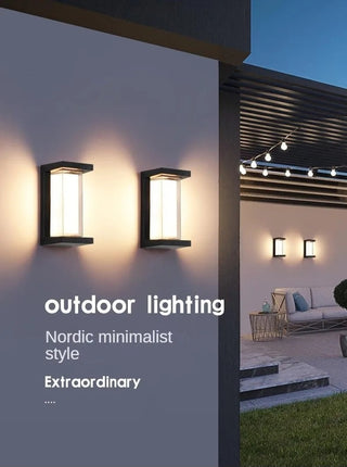 Oscar - Smart LED Outdoor Rectangle Wall Light