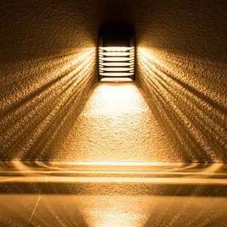 Gerens - Solar Garden Outdoor LED Down Wall Light