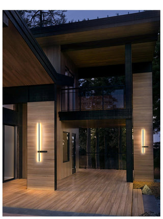 Hazy - Modern Outdoor Wall Light Bar Waterproof IP54