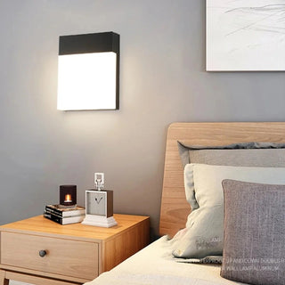 Browin - Modern Outdoor Square LED Light Box Wall Light