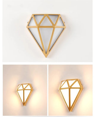 Wallach - Diamond Outdoor Waterproof Wall Light