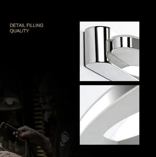 Roux - Modern Bathroom Light With Acrylic Diffuser