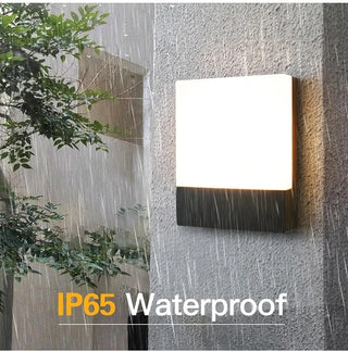 Browin - Modern Outdoor Square LED Light Box Wall Light