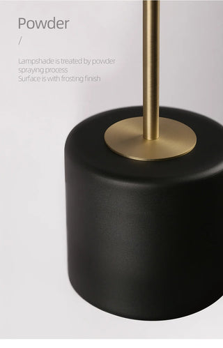 Trena - Acrylic Hanging Round Gold Modern Wall Light
