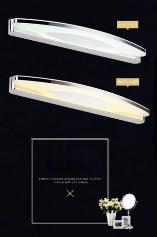 Roux - Modern Bathroom Light With Acrylic Diffuser