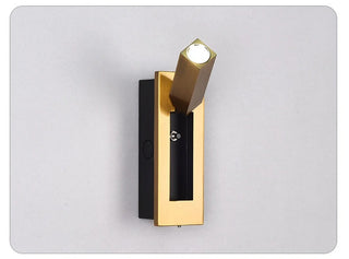 Magaly - Modern Rotating LED Wall Rectangle Reading Wall Light