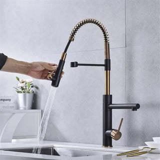 Charise - Kitchen Rotation Retractable Cold/Hot Mixer Tap