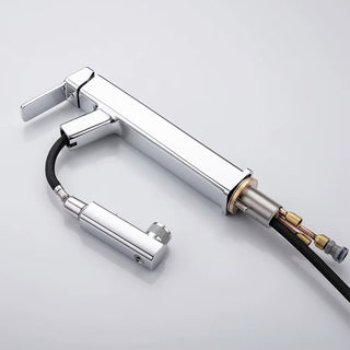 Penney - Modern Pull Out Hot/Cold Single Lever Basin Tap