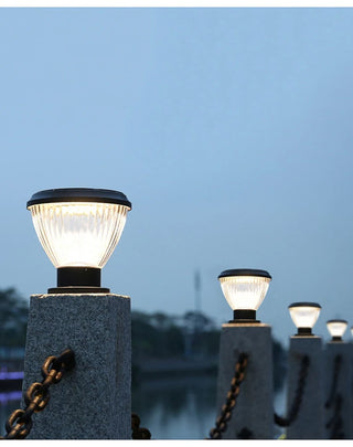 Tessie - Modern Creative Aluminum LED IP65 Waterproof Column Pillar Lamp