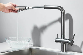 Lisandra - Pull Out Kitchen Filtered Dual Sprayer Tap