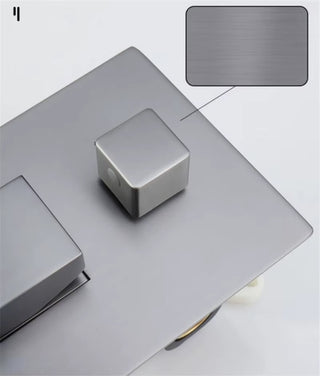 Damario - Modern Waterfall Bathtub Tap Set with Shower