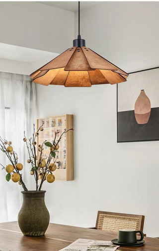 Cornell - Creative Pastoral Wooden Ceiling  Pendant