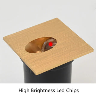 Darcey - Recessed Modern Aluminum Stair Wall Light