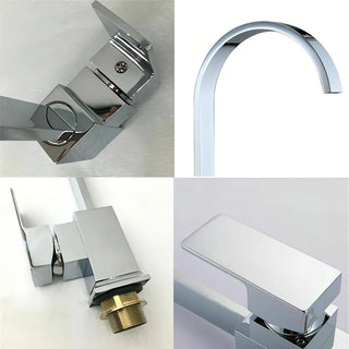 Dori - Stainless Steel Single Flat Mixer Tap