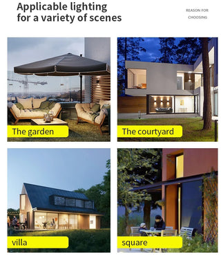 Sibyl - Solar Waterproof Cubed Weave LED Outdoor Post Lights