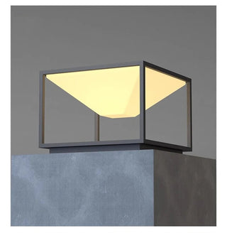 Meg - Solar Waterproof Square Light Dripping LED Outdoor Post Lights