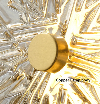 Elliot - Post Modern Luxury Glass Corridor Aisle Sconces Wall Light