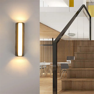 Aerona - Modern Long Outdoor Entrance Wall Light