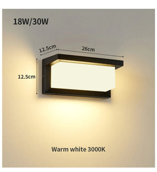 Shary - Outdoor Modern Wall Lamp