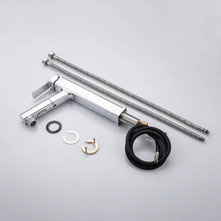 Penney - Modern Pull Out Hot/Cold Single Lever Basin Tap