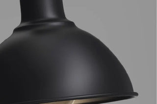 Dovar - Outdoor Round Fixed Curved Arm Downlight Wall Light