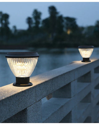 Tessie - Modern Creative Aluminum LED IP65 Waterproof Column Pillar Lamp