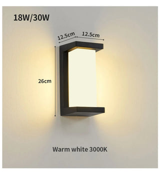 Shary - Outdoor Modern Wall Lamp