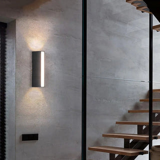 Aerona - Modern Long Outdoor Entrance Wall Light