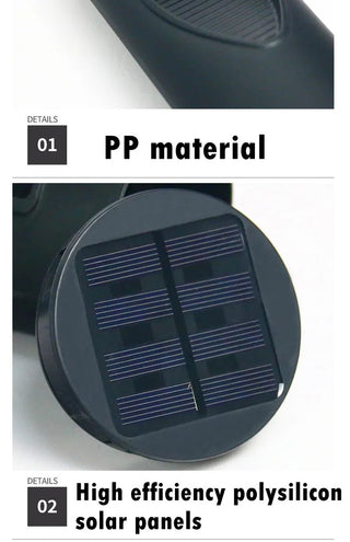 Gillis - Solar Pathway/Walkway Garden Outdoor Black Light