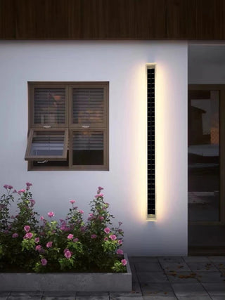 Zoey - Modern LED Solar Outdoor Wall Light