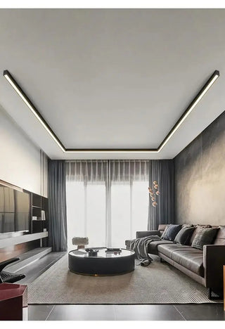 Hisor - Modern Black Thin Indoor Wall/Ceiling Thin Light