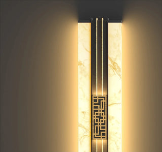 Jaspar - Marble Style Outdoor LED Wall Light Bar