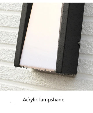 Aneara - Stainless Steel IP65 Modern Wall Light