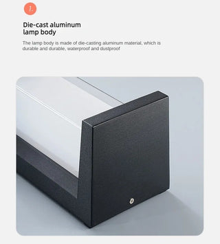 Oscar - Smart LED Outdoor Rectangle Wall Light