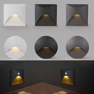 Leroy - Modern Waterproof Indoor/Outdoor Recessed Stair Wall Light